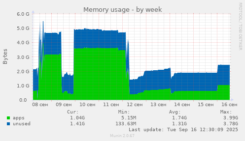 Memory usage